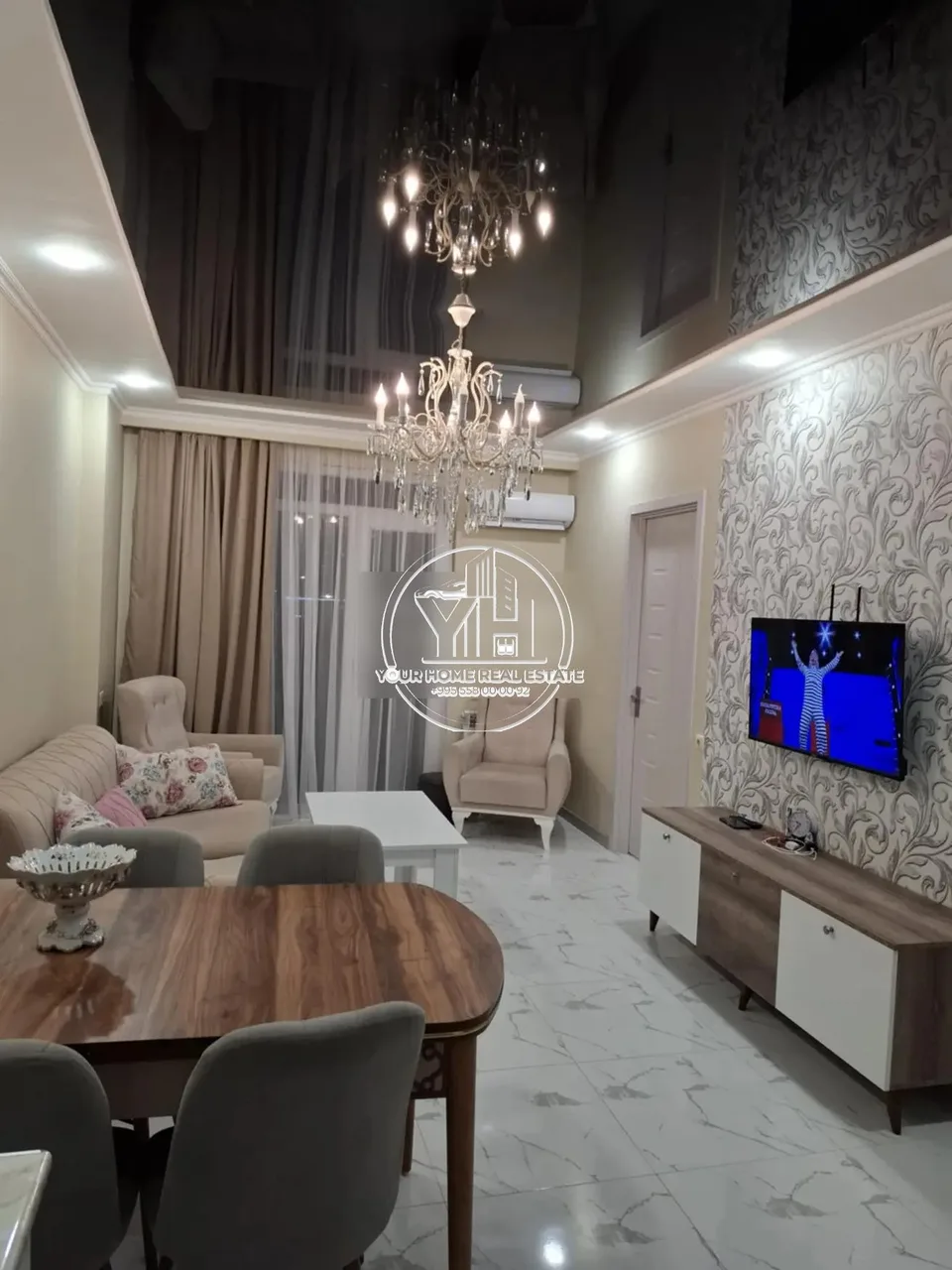 3-комнатная квартира в аренду в Батуми, 65 м² — фото 5